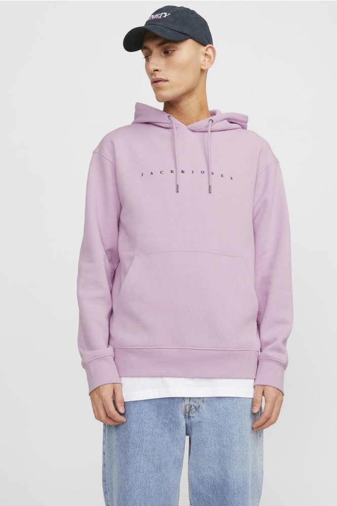JJESTAR JJ SWEAT HOOD NOOS 12233972 PINK NECTAR